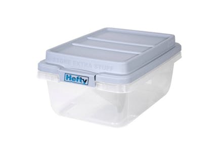 Hefty Hi-Rise Storage Bin