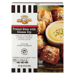 Pretzel Bites With Cheese Dip