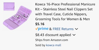 Amazon Manicure Kit 2025