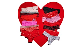 valentines day undies from Victorias' Secret
