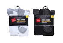 2 Hanes Men's Work Socks Packs