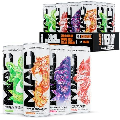 MAC Energy Drink Variety 12-Pack