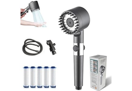 Handheld Ion Drops Showerhead