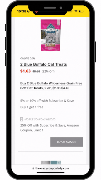 blue buffalo deal amazon
