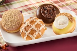 Krispy Kreme Doughnuts: Get a Free Thanksgiving Pie Doughnut Today card image