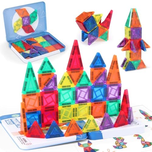 Kids' Mini Magnetic Tiles Set