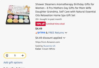 Shower Steamer Discount