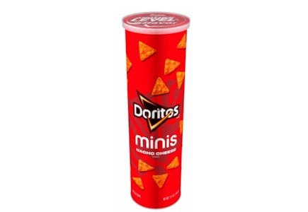 2 Frito-Lay Minis Snack Canisters