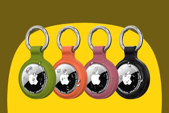 Apple AirTag Holder Keychain 4-Pack, Only $8 With Amazon Promo Code