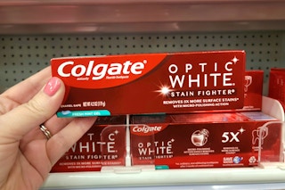 colgate optic white toothpaste