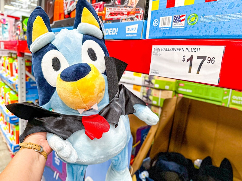 Bluey Jumbo Halloween Plush, Only $17.96 at Sam's Club - The Krazy ...