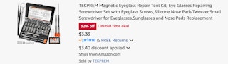 Amazon Magnetic Eyeglass Repair Kit 2025 3