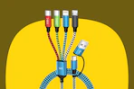 4 in 2 Charging Cords B0GGM555VQ