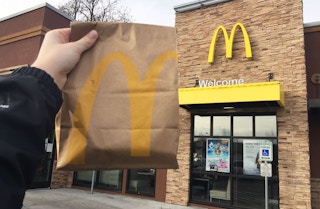 McDonalds Free Sandwich 4