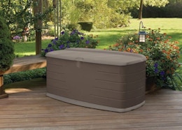 Giant Rubbermaid Deck Box, Only $99 at Walmart on Rollback card image