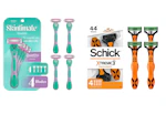 1 Schick + 1 Skintimate Razor Packs