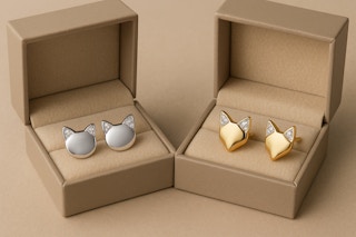 Cat and Fox Earrings