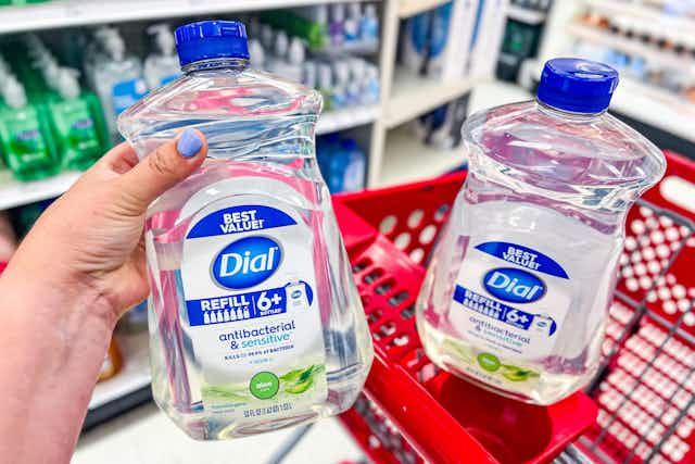 Dial Hand Soap Refills, Only $2.74 at Target card image