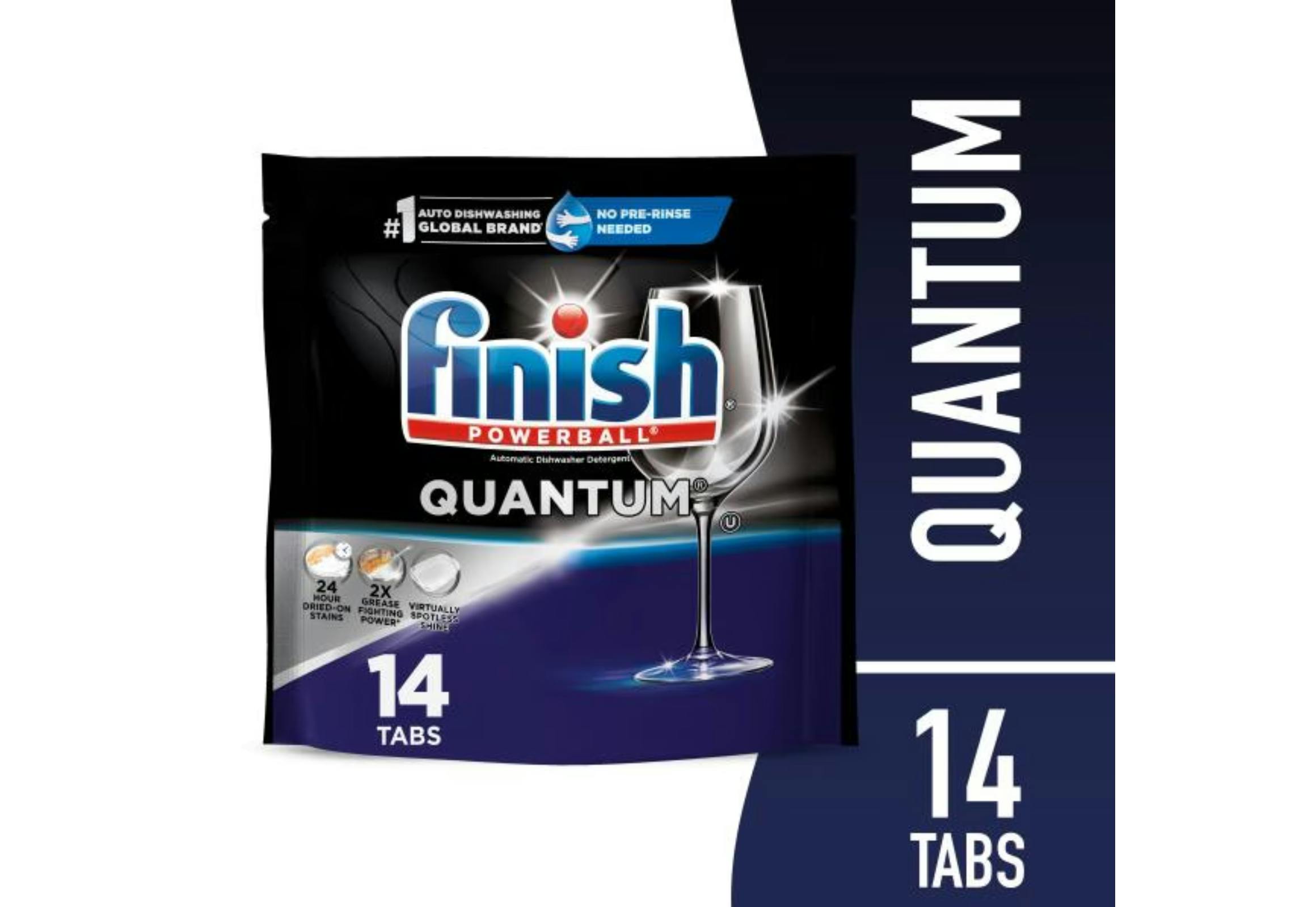 2 Finish Quantum Dishwasher Tab Bags