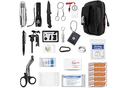 Outdoor Survival First Aid Kit 