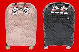 Two Ful Disney Suitcases (22 in): Minnie & Mickey