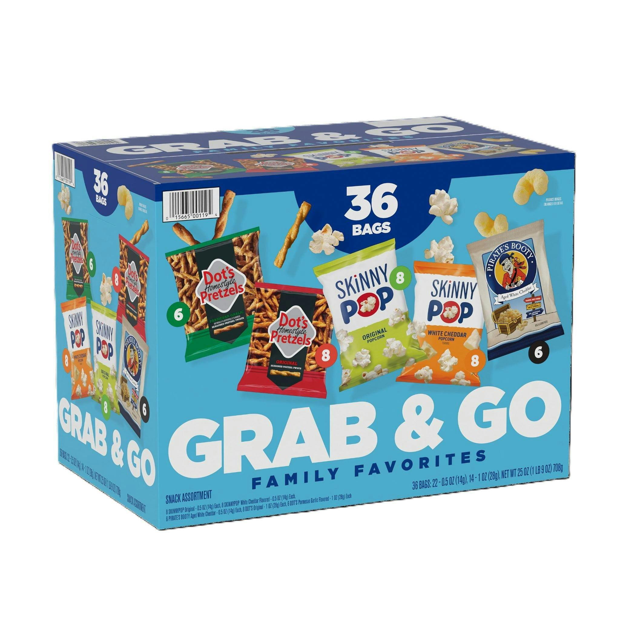 Grab & Go Snack Variety 36-Pack