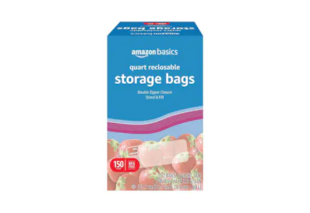 Amazon Basics Quart Food Bags