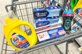 walgreens groceries in shopping cart