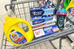 walgreens groceries in shopping cart
