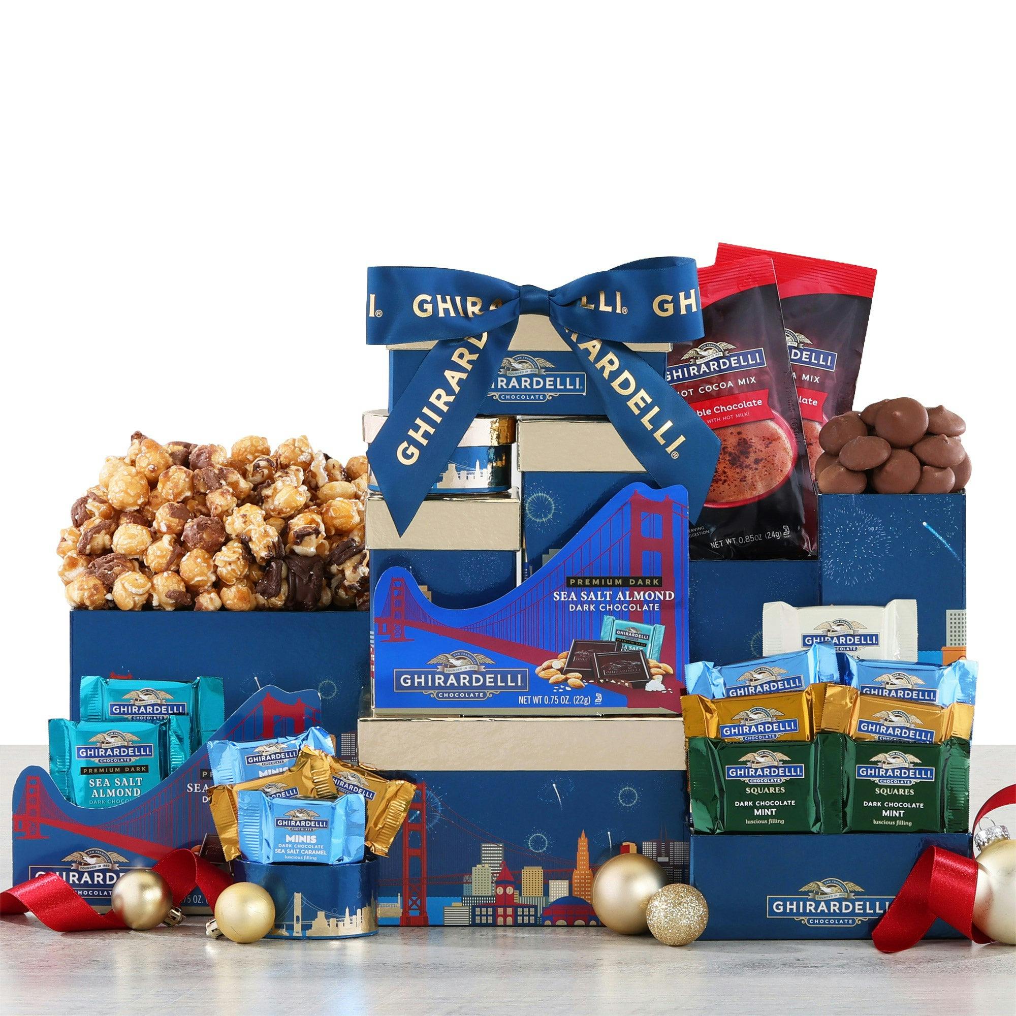 Ghirardelli Chocolate Treats Tower