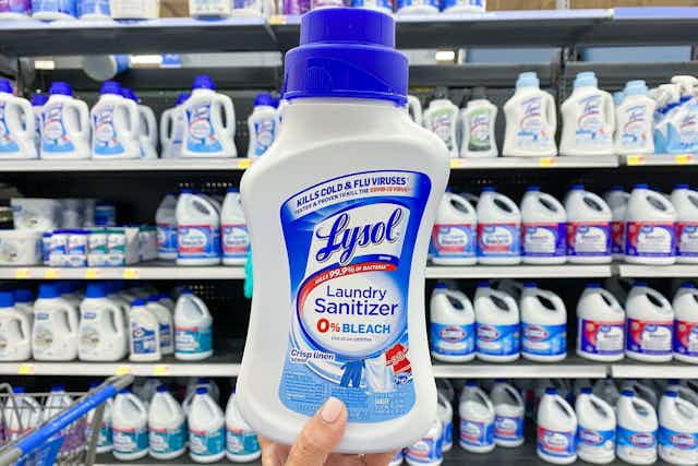 Lysol Laundry Sanitizer Additive, as Low as $2.94 on Amazon (Reg. $7) card image
