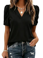 Puff Sleeve Women's Top
