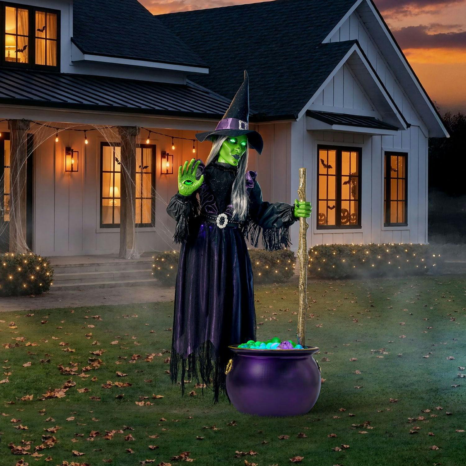 Member's Mark Animated Floating Witch