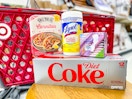 del real lysol always coke on table in front of target cart