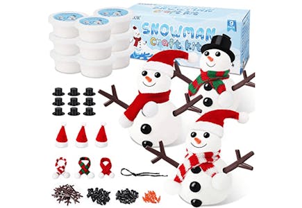 DIY Model Snowman Building Kit