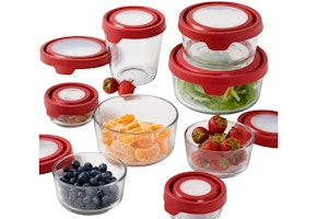 Anchor Hocking Glass Food Storage