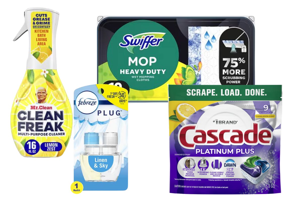 4 P&G Household Products