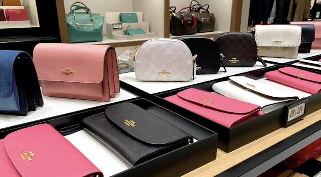 Insider Event at Coach: $94 Cosmetic Pouch, $132 Crossbody, and More card image