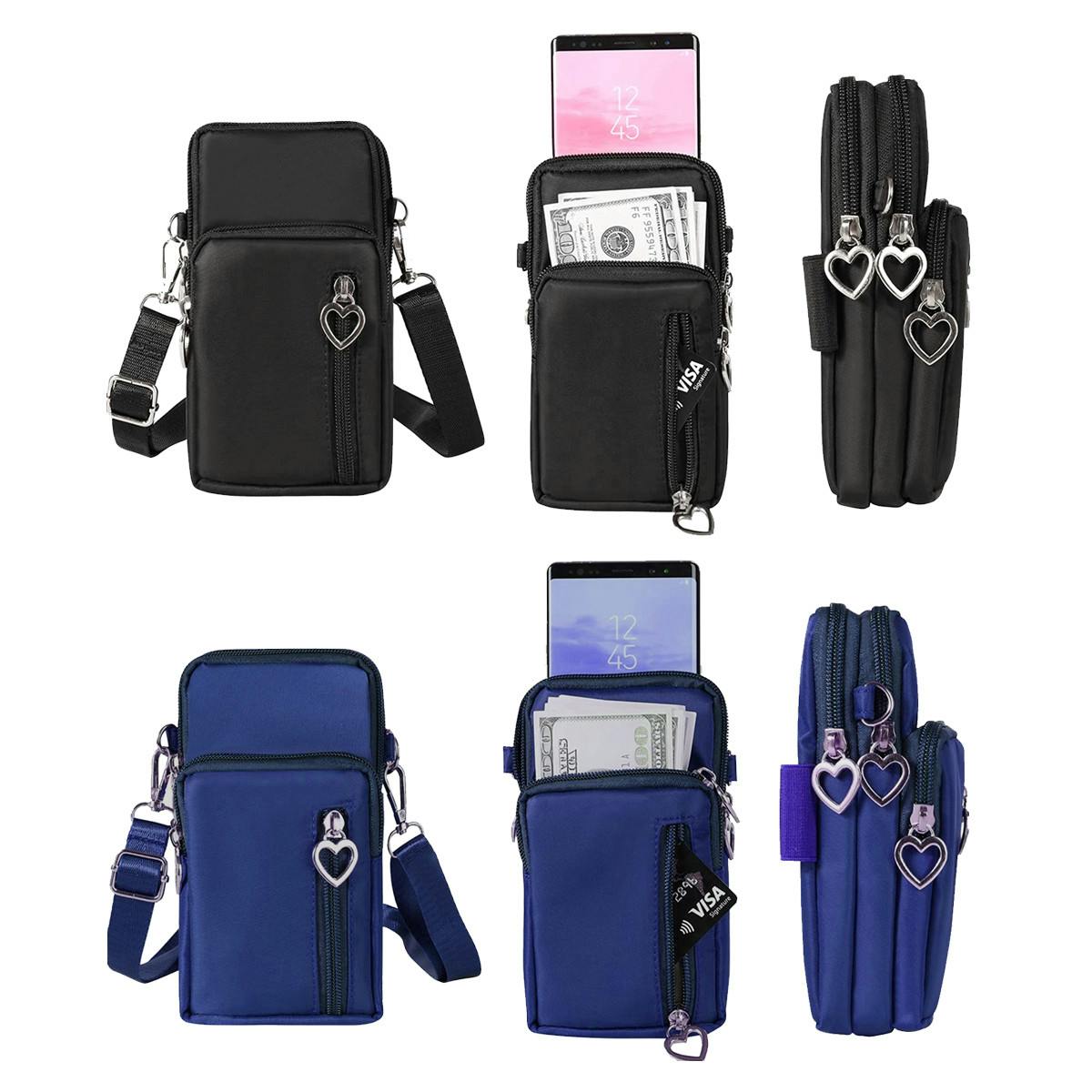 Crossbody Wallet Phone Bag Set