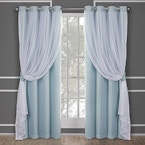 Talia Double Layer Curtains 2-Pack