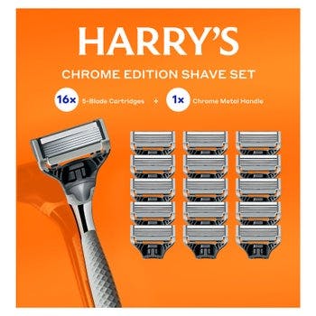 Harry's Chrome Edition Razor Set