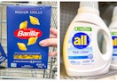 pasta detergent collage