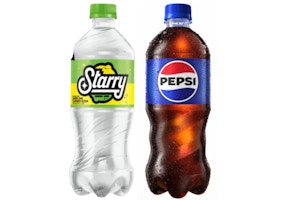 1 Starry + 1 Pepsi Sodas