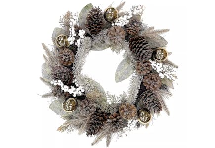 Pinecone Wreath