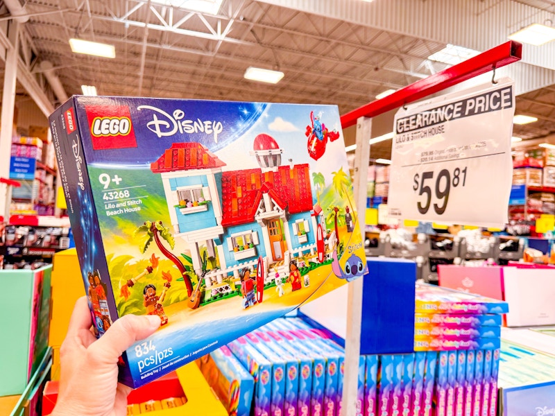 sam's club lego disney lilo and stitch set clearance