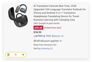 AI Translation Earbuds