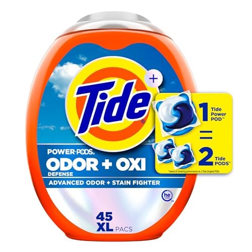4 Tide Odor Defense Pods Tubs