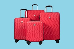 Walmart Travelhouse hardside luggage set