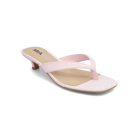 Women's Thong Kitten Heel Sandal