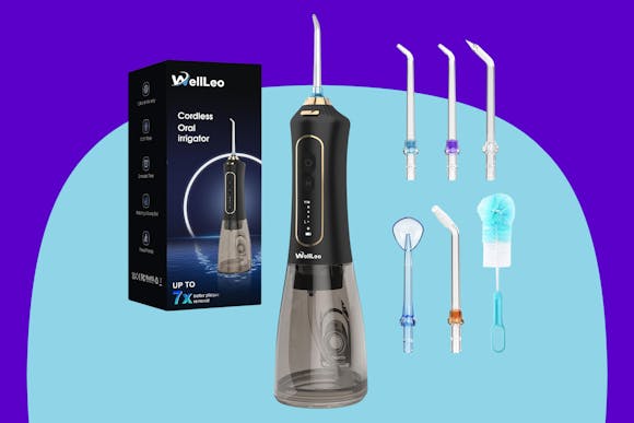 This Water Dental Flosser Is Just $8.99 With Amazon Promo Code